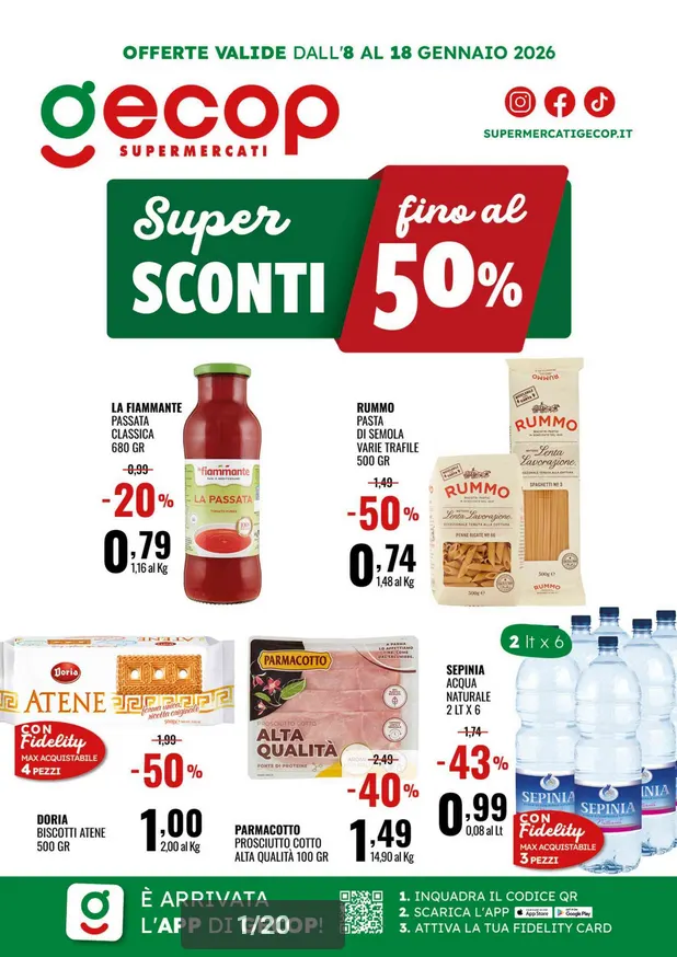  Volantini Gecop da 8 gennaio a 18 gennaio di 2026 - Pagina del volantino 