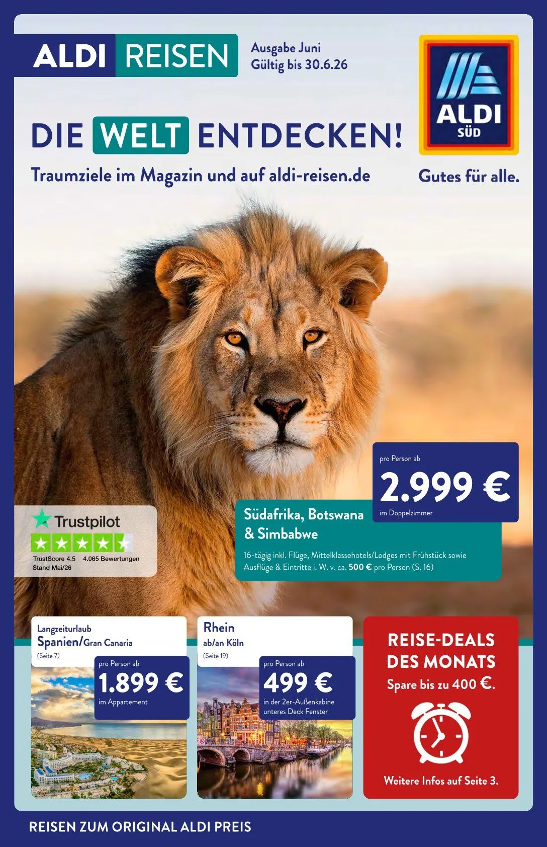 ALDI SÜD von 1. Juni bis 30. Juni 2026 - Prospekt seite 1