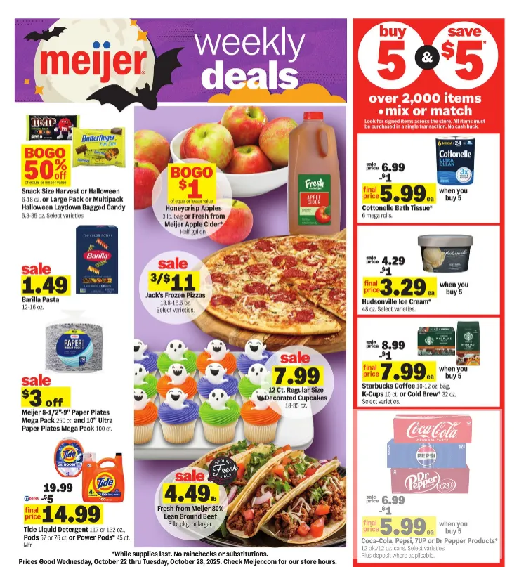 Weekly ad Meijer Sales from October 22 to October 28 2025 - Page 
