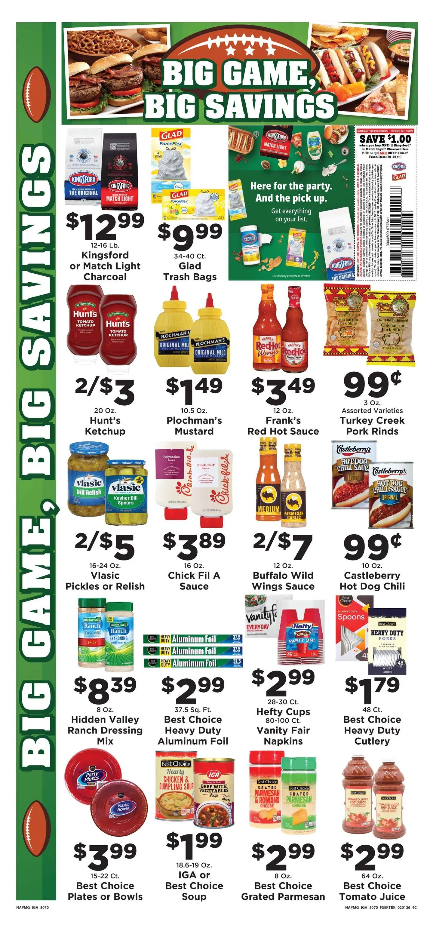 Weekly ad IGA Sales from February 2 to February 8 2026 - Page 1