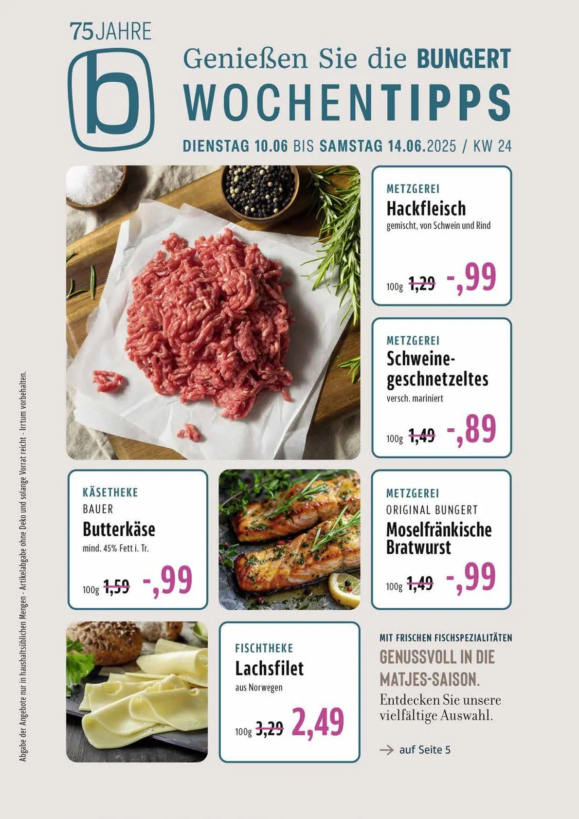 Bungert Prospekt von 12. Juni bis 14. Juni 2025 - Prospekt seite 