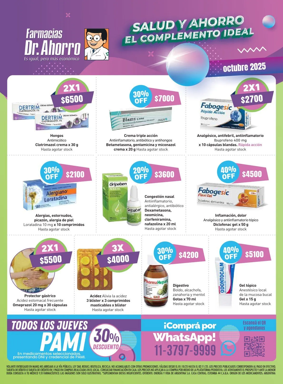 Ofertas de Ofertas Farmacias del Dr. Ahorro 1 de octubre al 2 de noviembre 2025 - Página 1 del catálogo