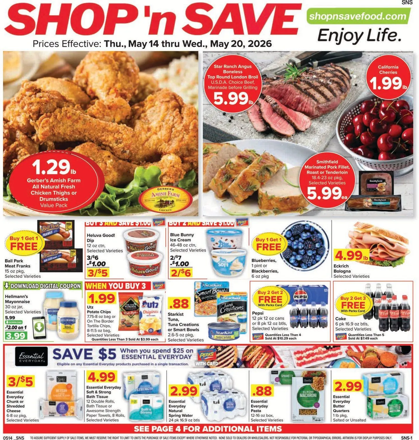 Weekly ad Shop'n Save weekly ads from May 15 to May 21 2026 - Page