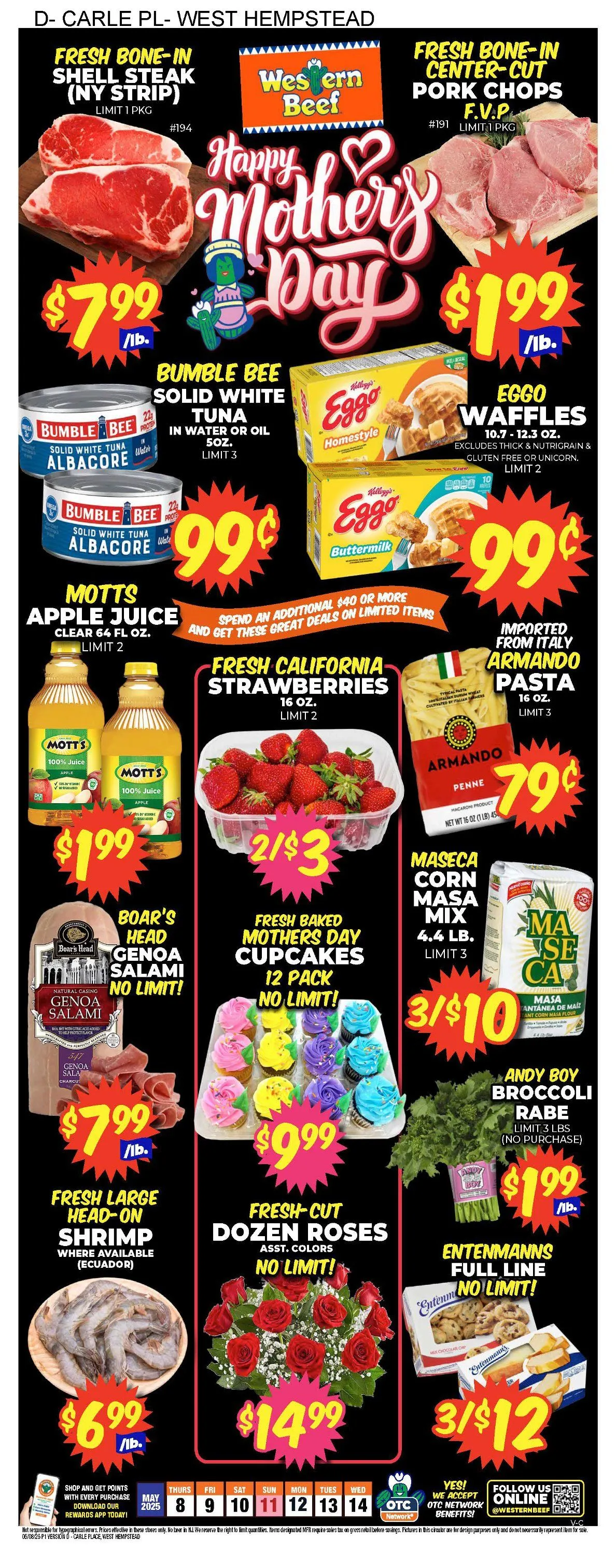 Weekly ad Western Beef Deals from May 8 to May 14 2025 - Page 1