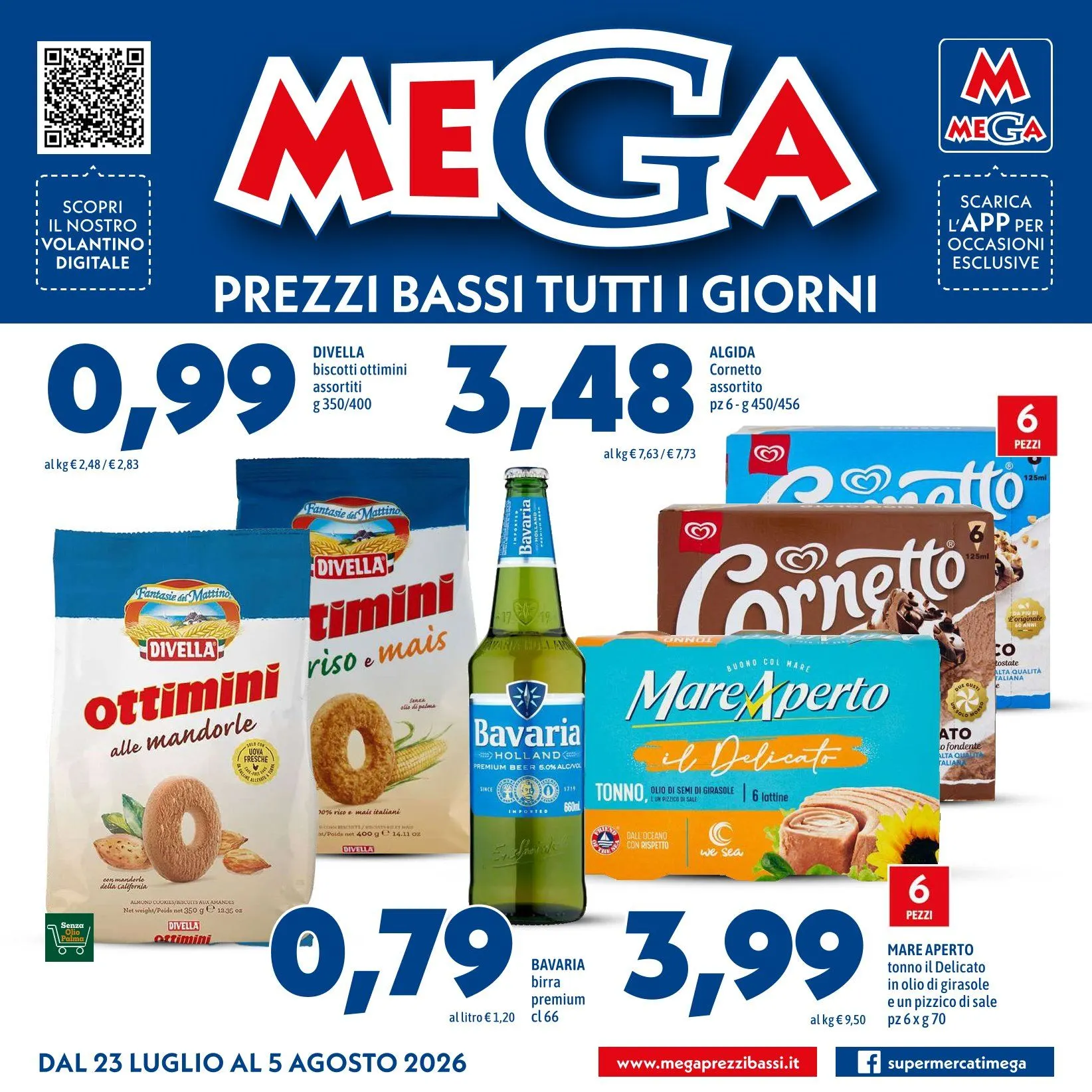 Volantini MEGA da 23 luglio a 5 agosto di 2026 - Pagina del volantino