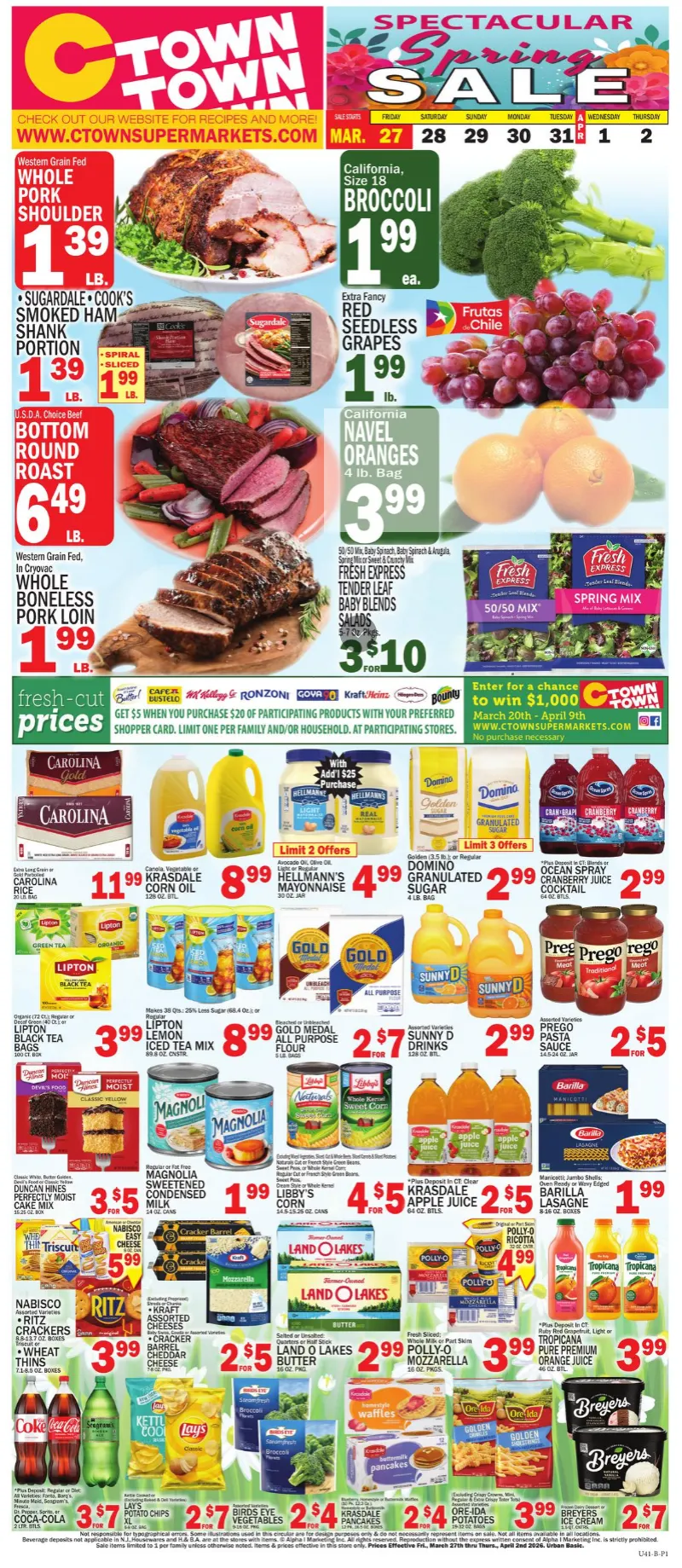 Weekly ad C-Town Sales from March 27 to April 2 2026 - Page 