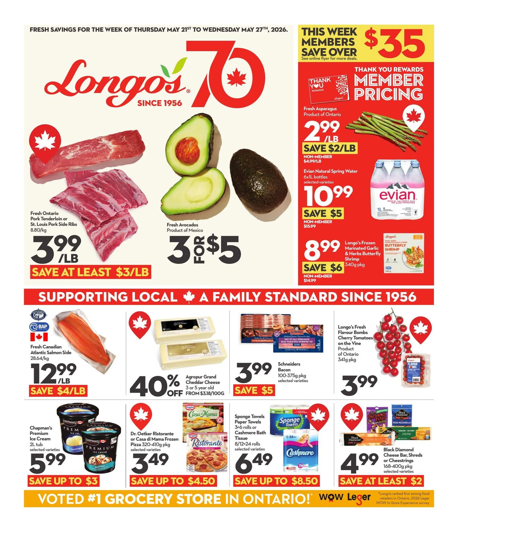 Longo's Sales from May 21 to May 27 2026 - flyer page 1