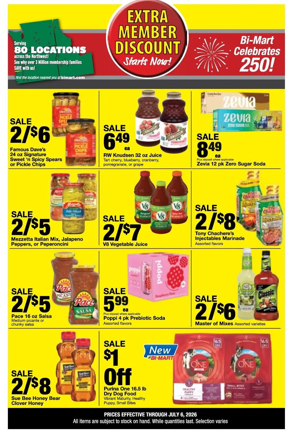 Bi-Mart Sales - June 25 July 6 2026