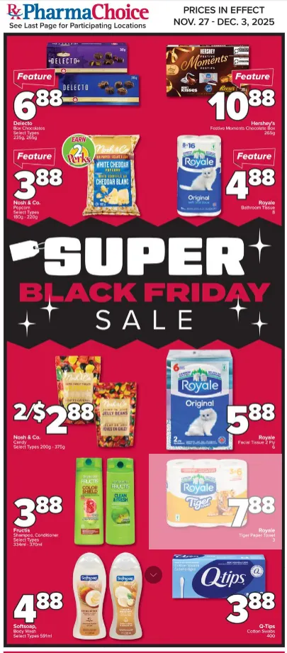 PharmaChoice Sales from November 27 to December 3 2025 - flyer page 1