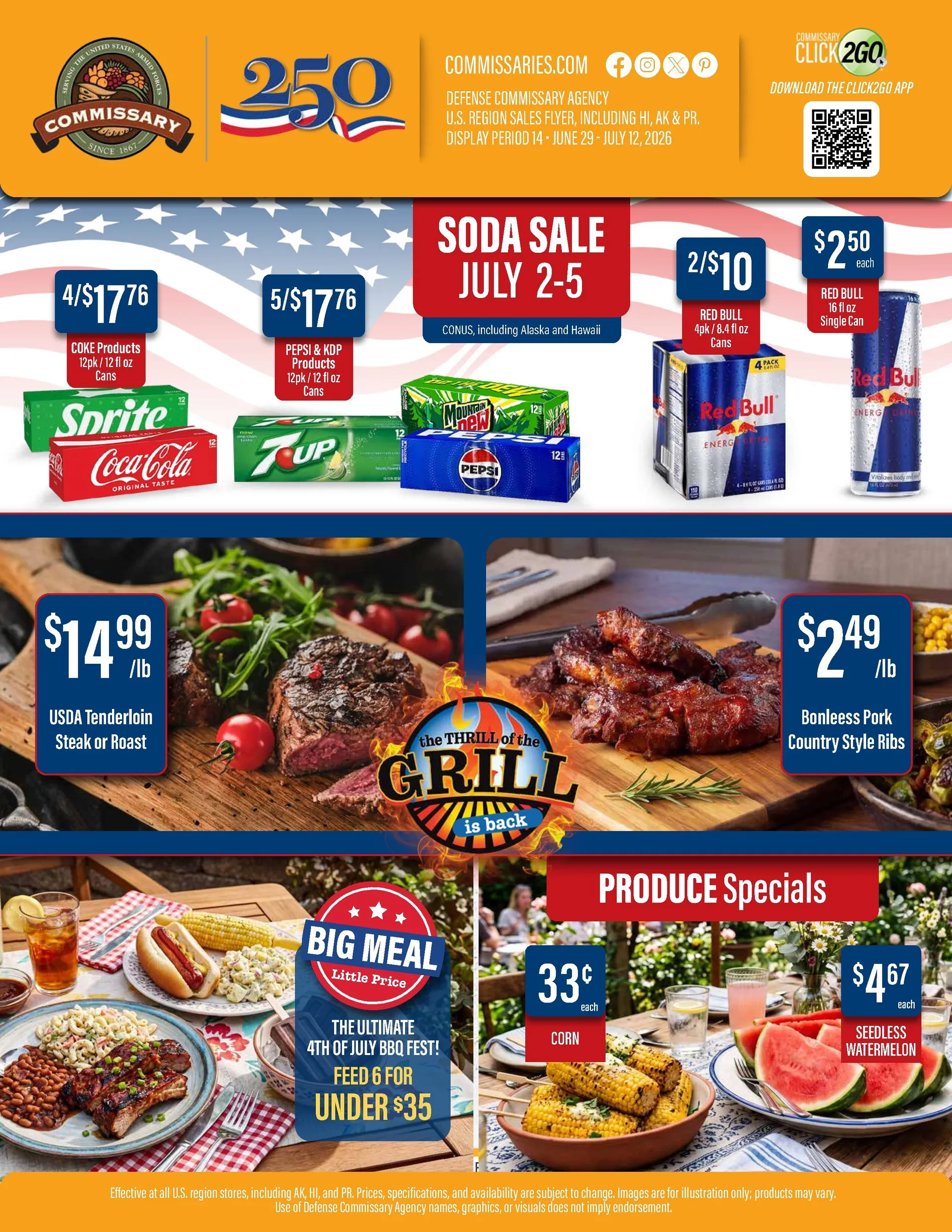 Weekly ad Commissary Sales from June 29 to July 12 2026 - Page 1