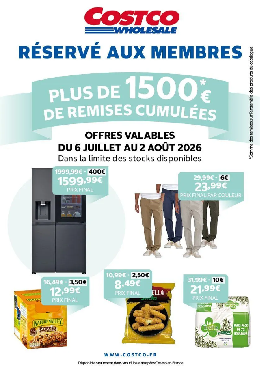 Catalogues Costco du 6 juillet au 2 août 2026 - Catalogue page 1