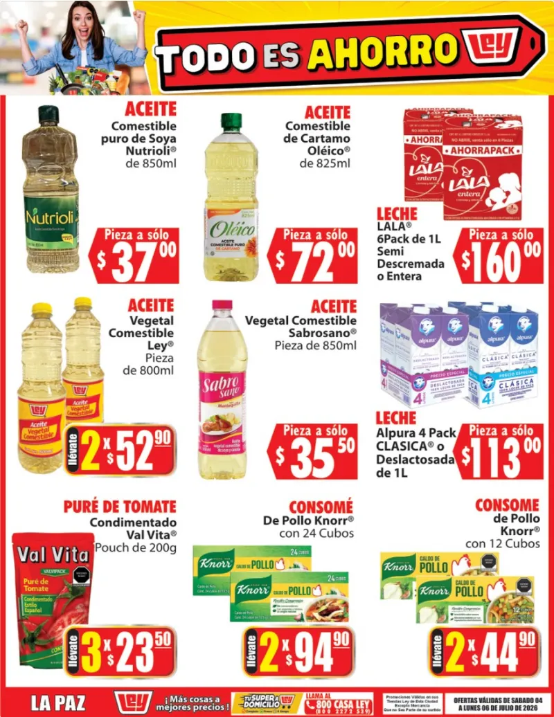 Catálogo de Casa Ley Ofertas 4 de julio al 6 de julio 2026 - Pagina 1