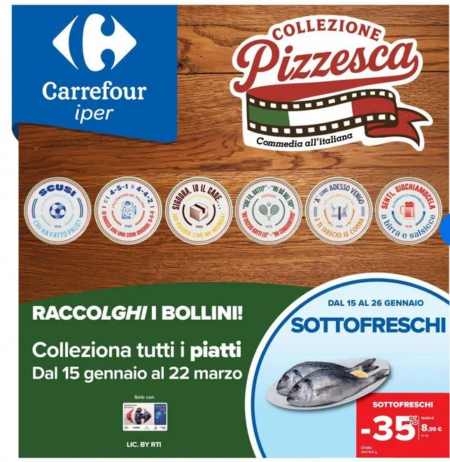 Volantini Carrefour Iper da 15 gennaio a 26 gennaio di 2026 - Pagina del volantino 1