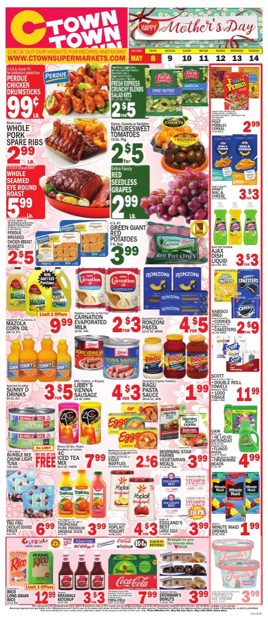 M&M Food Market Sales from May 7 to May 13 2026 - flyer page 1