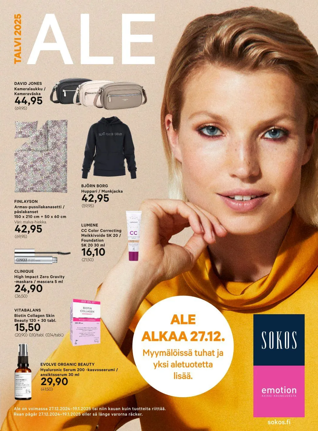 Sokos Tarjoukset voimassa alkaen 8. tammikuuta - 19. tammikuuta 2025 - Tarjouslehti sivu 