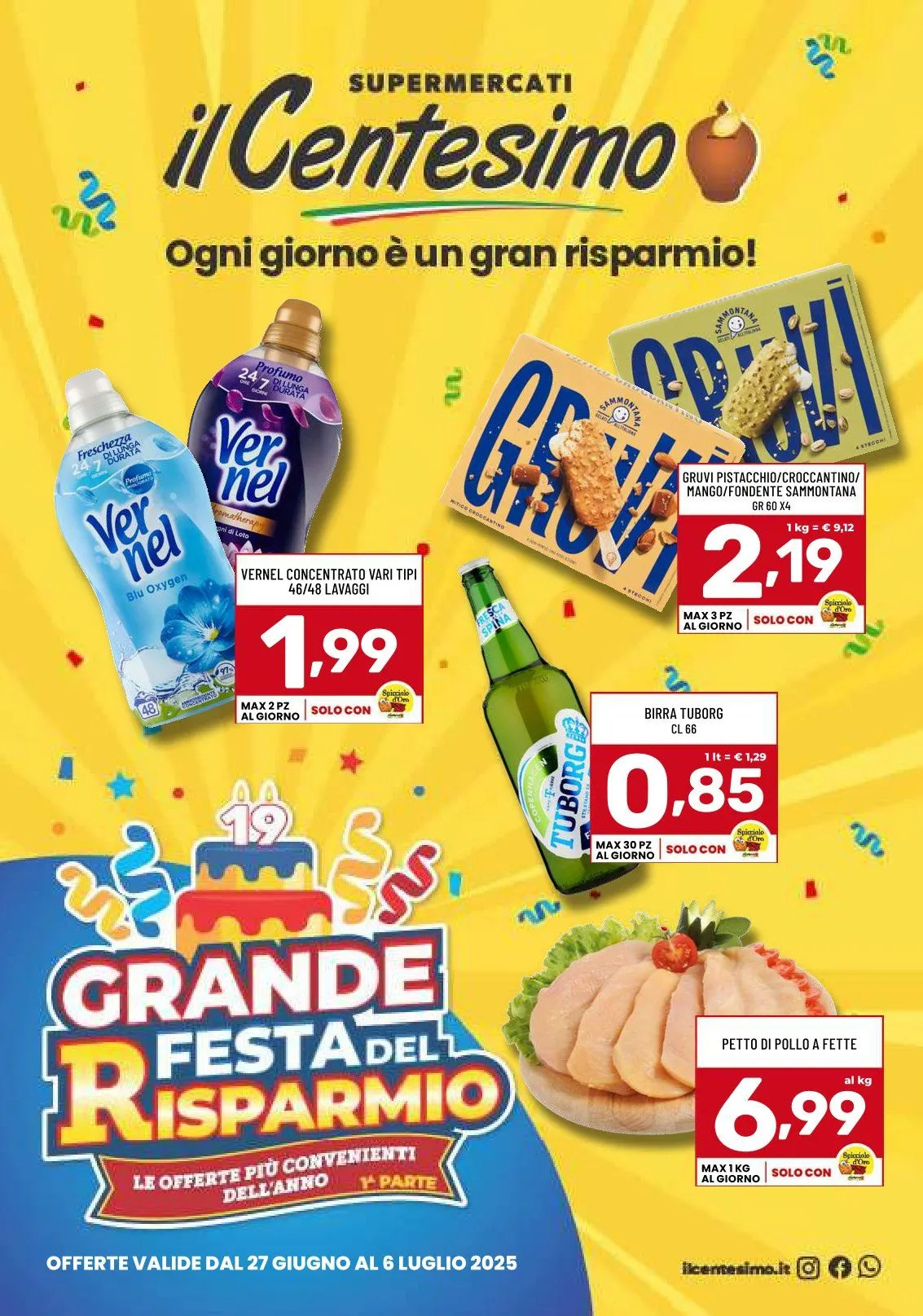 Volantini Il Centesimo da 26 giugno a 6 luglio di 2025 - Pagina del volantino 1