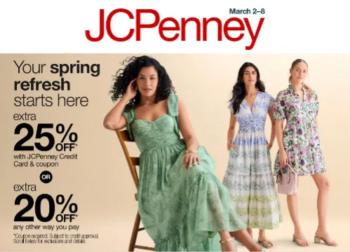 Weekly ad JCPenney Sales from March 2 to March 8 2026 - Page
