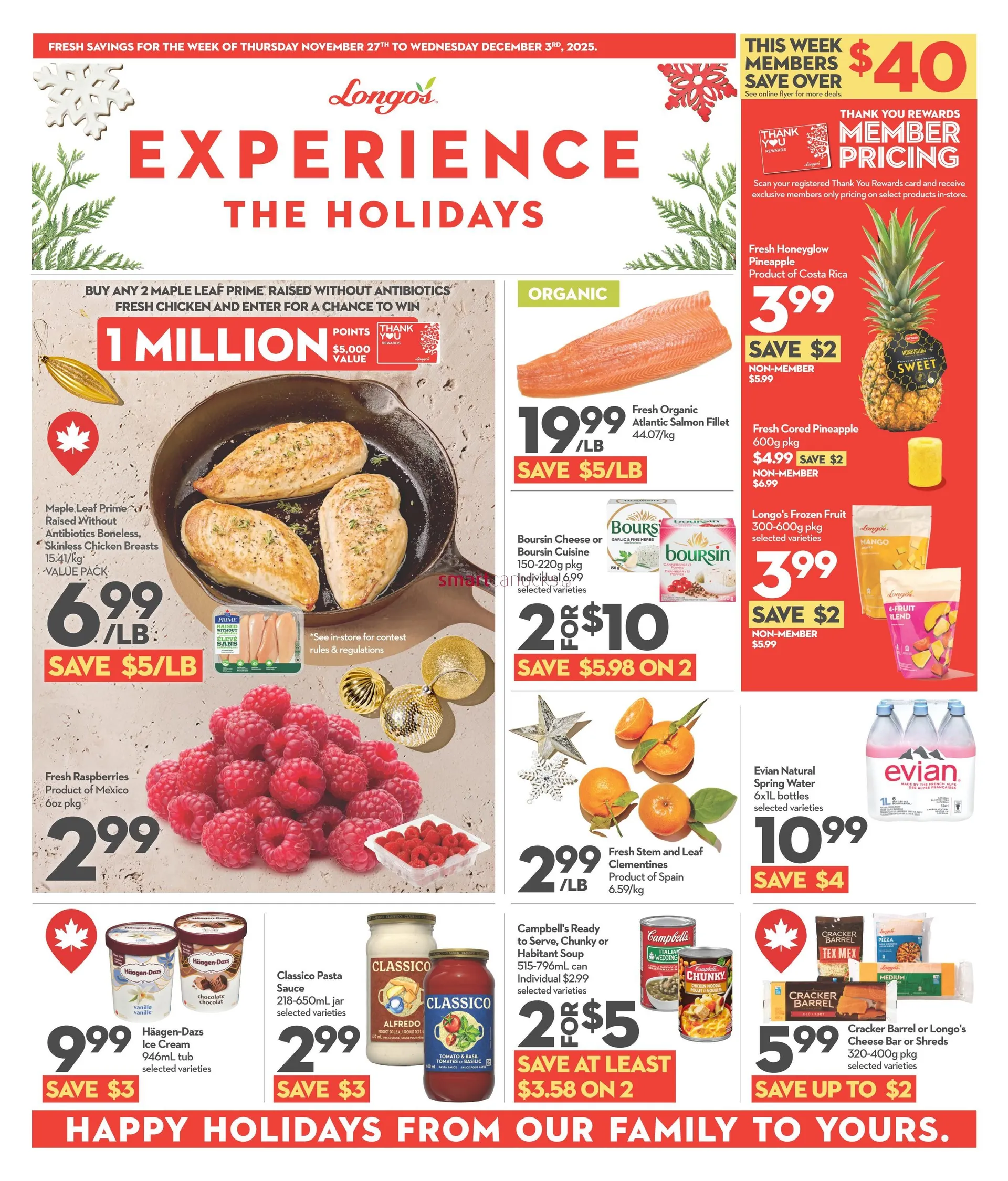 Longo's Sales from November 27 to December 3 2025 - flyer page 1