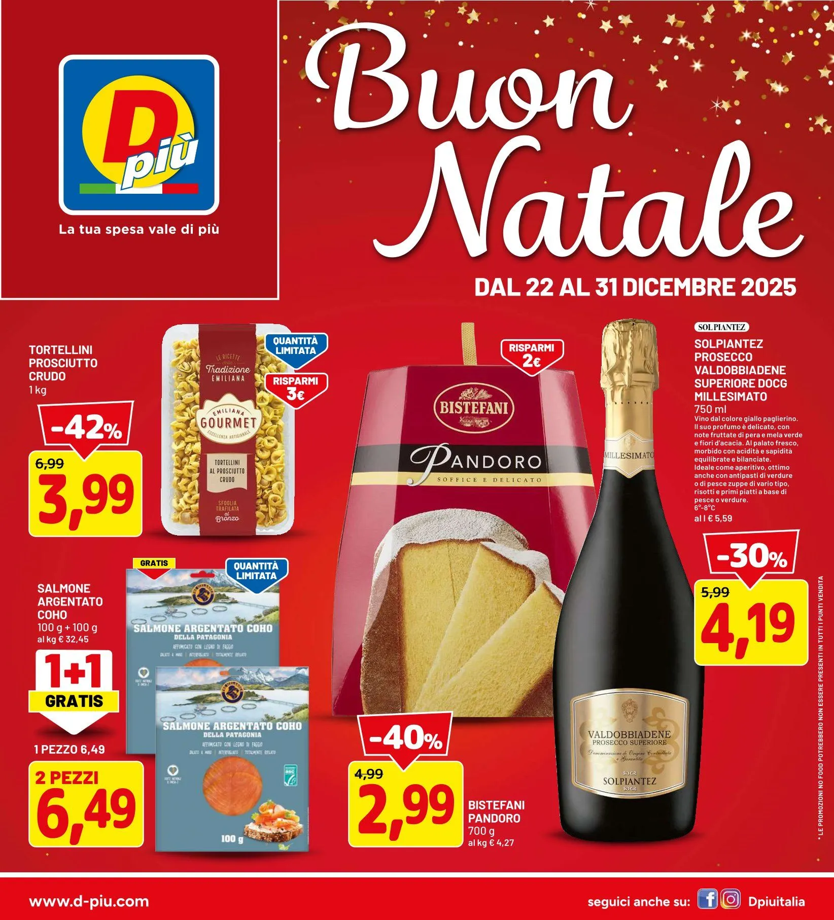 D Più Volantino da 22 dicembre a 31 dicembre di 2025 - Pagina del volantino 1