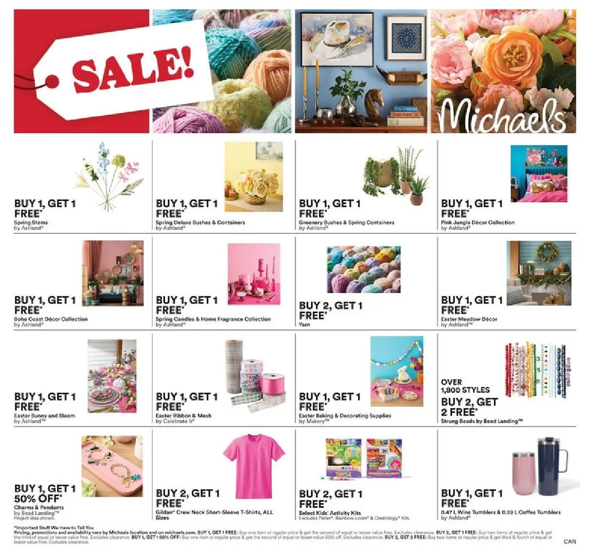 Michaels Sales from February 13 to February 19 2026 - flyer page 