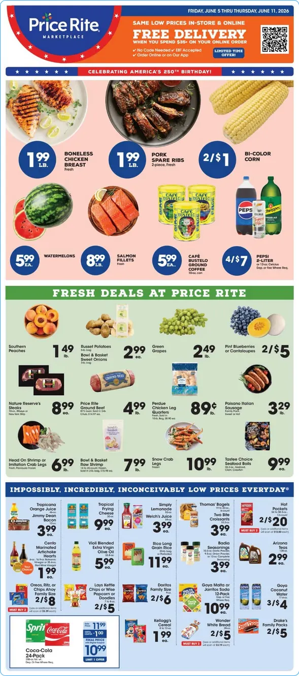 Weekly ad  Price Rite Sales from June 6 to June 11 2026 - Page 
