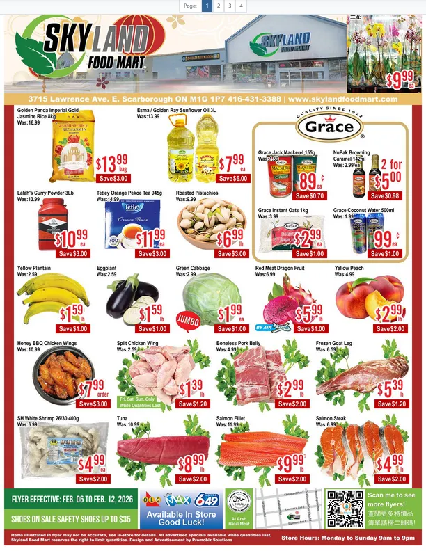 Skyland Foodmart flyers from February 6 to February 12 2026 - flyer page 