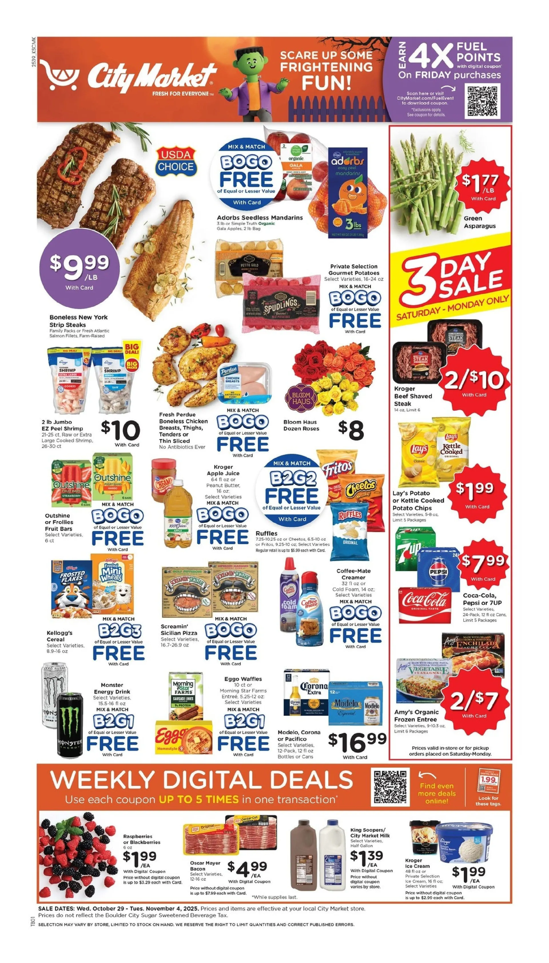 Weekly ad City Market Sales from October 29 to November 4 2025 - Page 