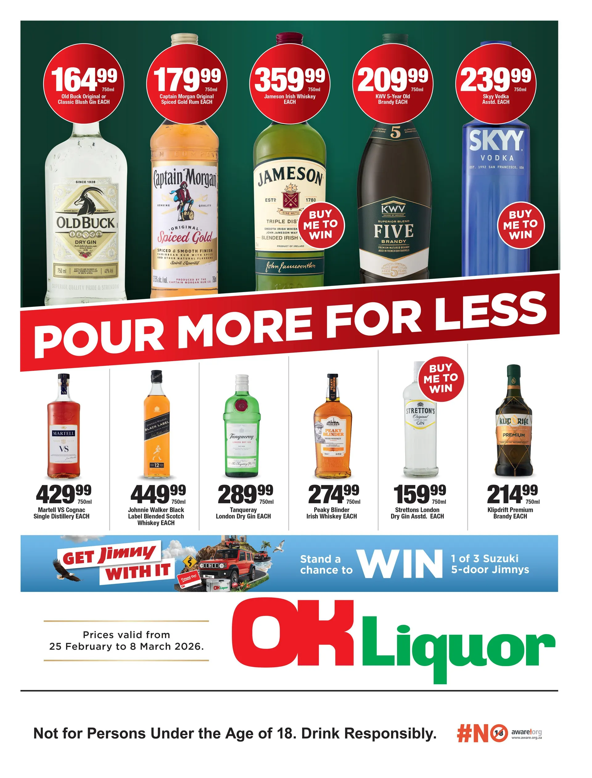 OK Foods Sales from 25 February to 8 March 2026 - Catalogue Page 1