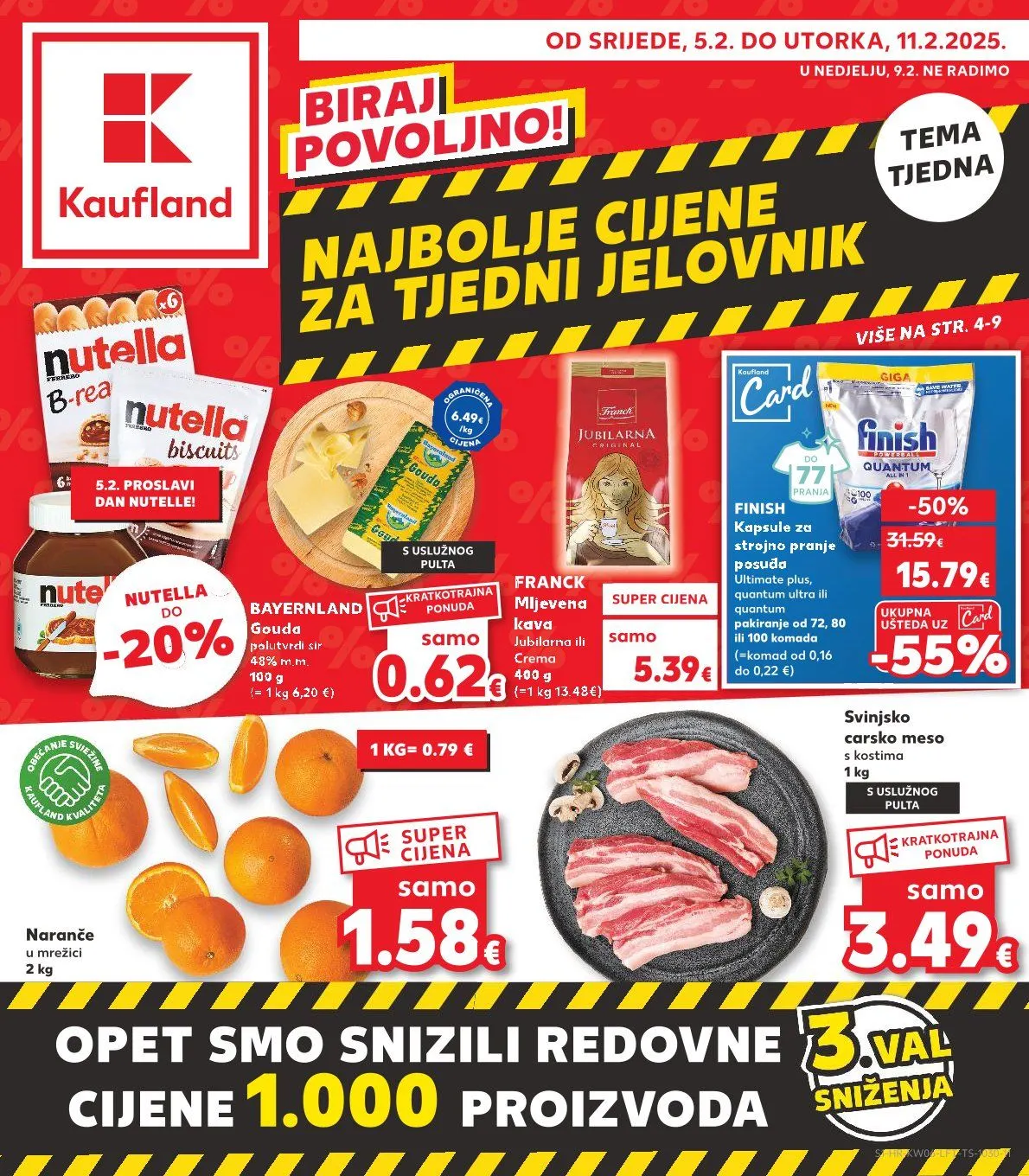 Katalog Kaufland od 5. veljače do 11. veljače 2025. - Pregled Stranica 