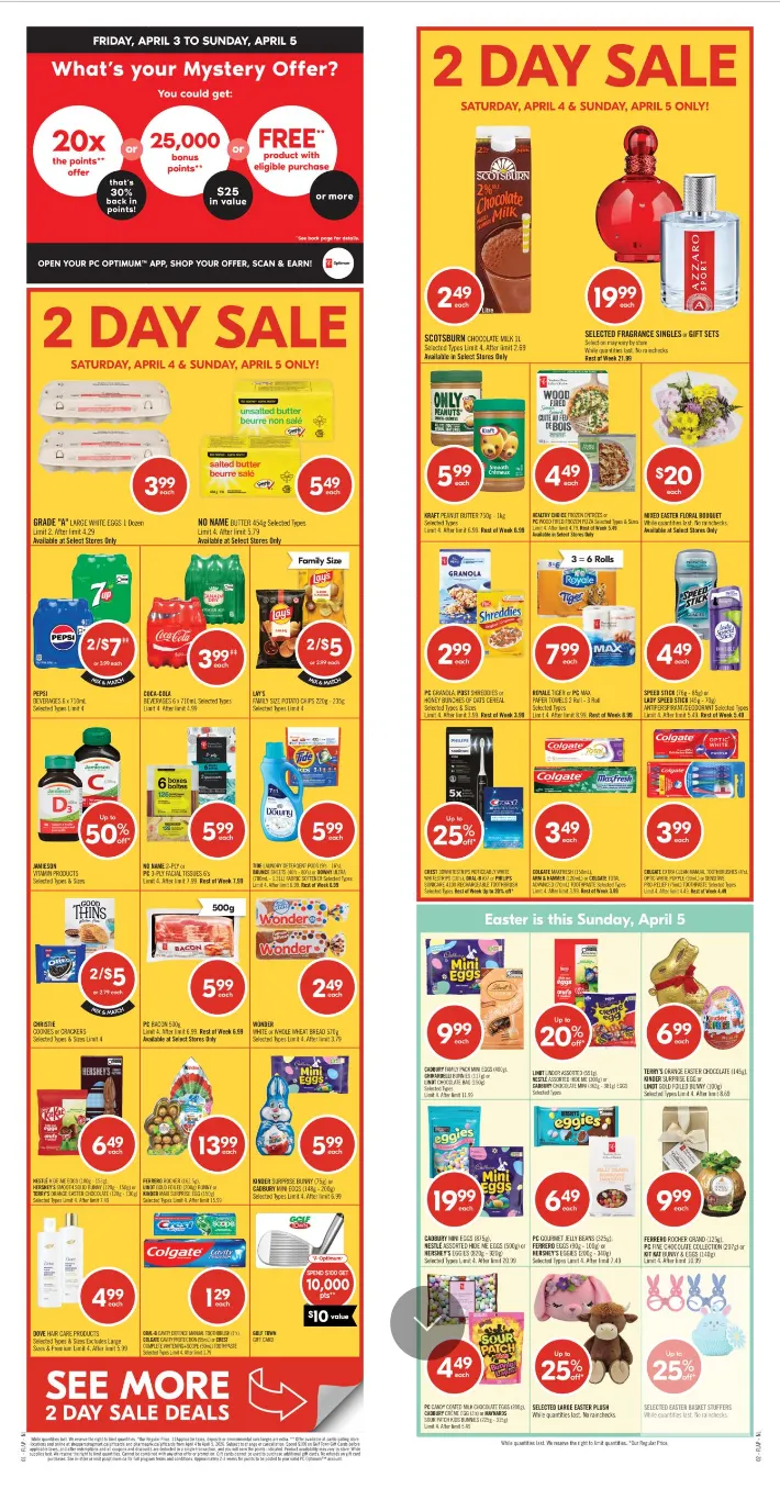 Shoppers Drug Mart Sales from April 4 to April 9 2026 - flyer page 1