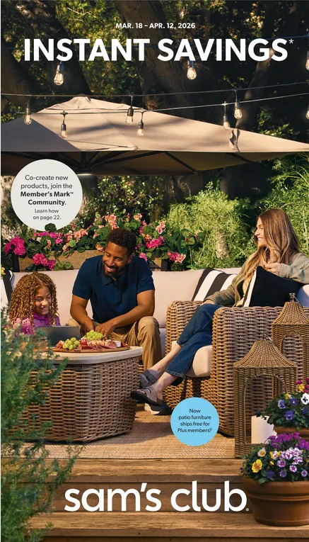 Weekly ad  Sam's Club Sales from March 18 to April 12 2026 - Page 1