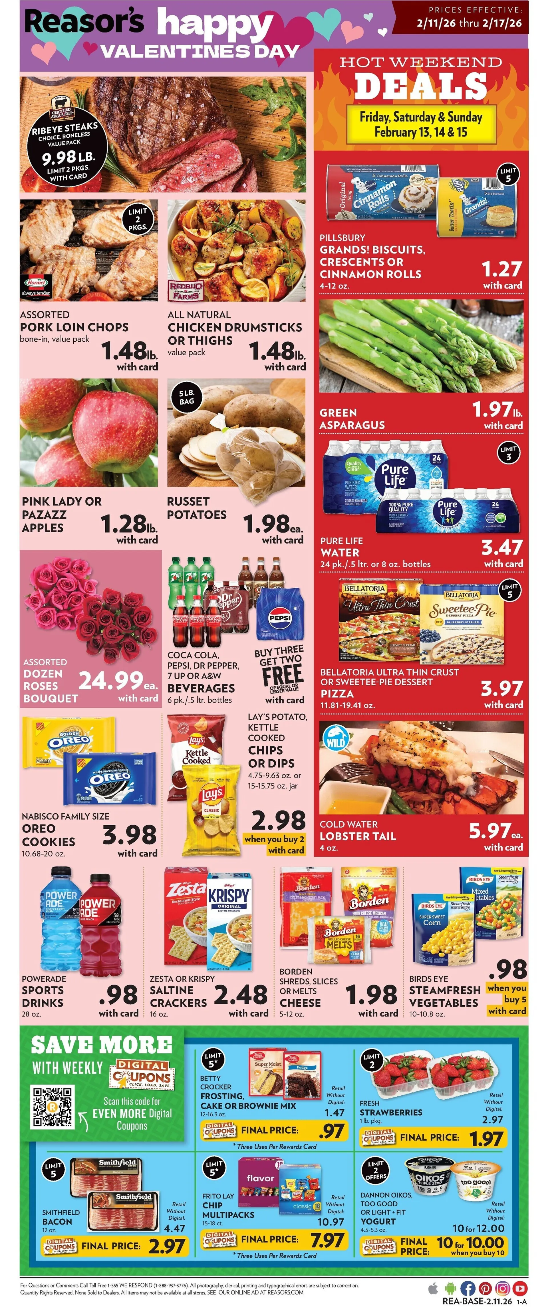 Weekly ad Reasor's Sales from February 11 to February 17 2026 - Page 