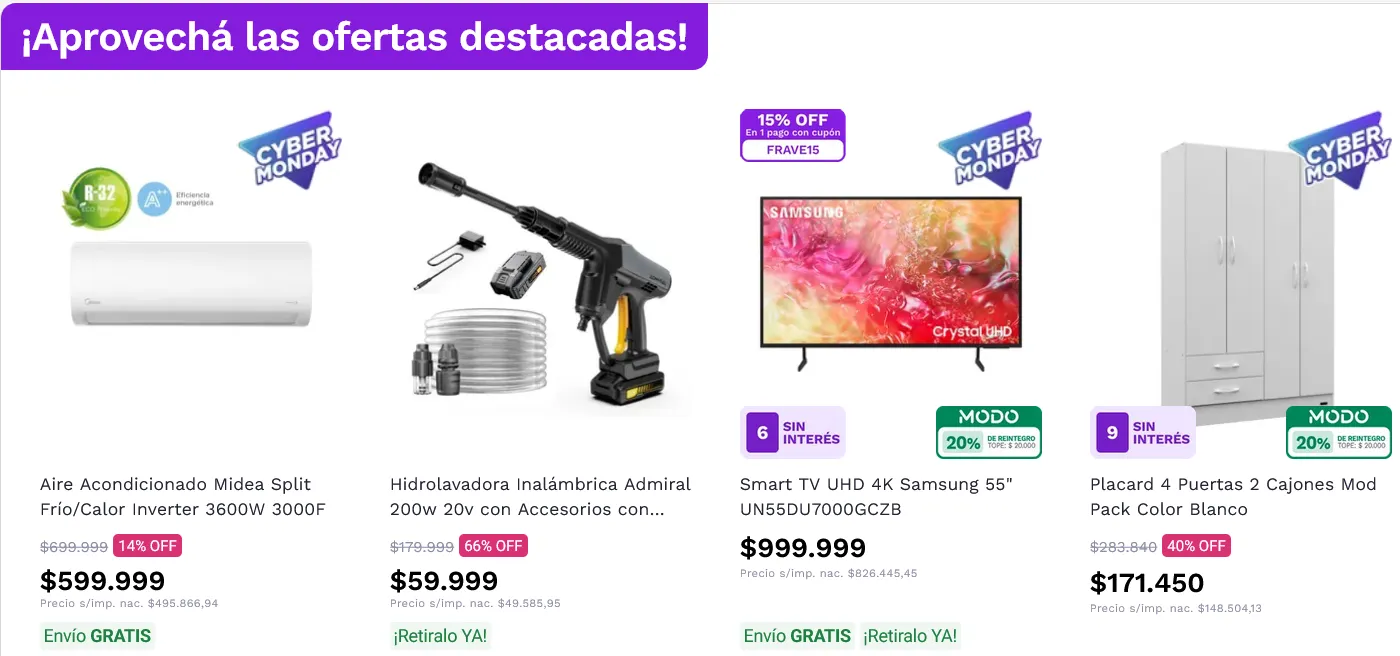 Ofertas de Frávega Ofertas 10 de noviembre al 16 de noviembre 2025 - Página 3 del catálogo