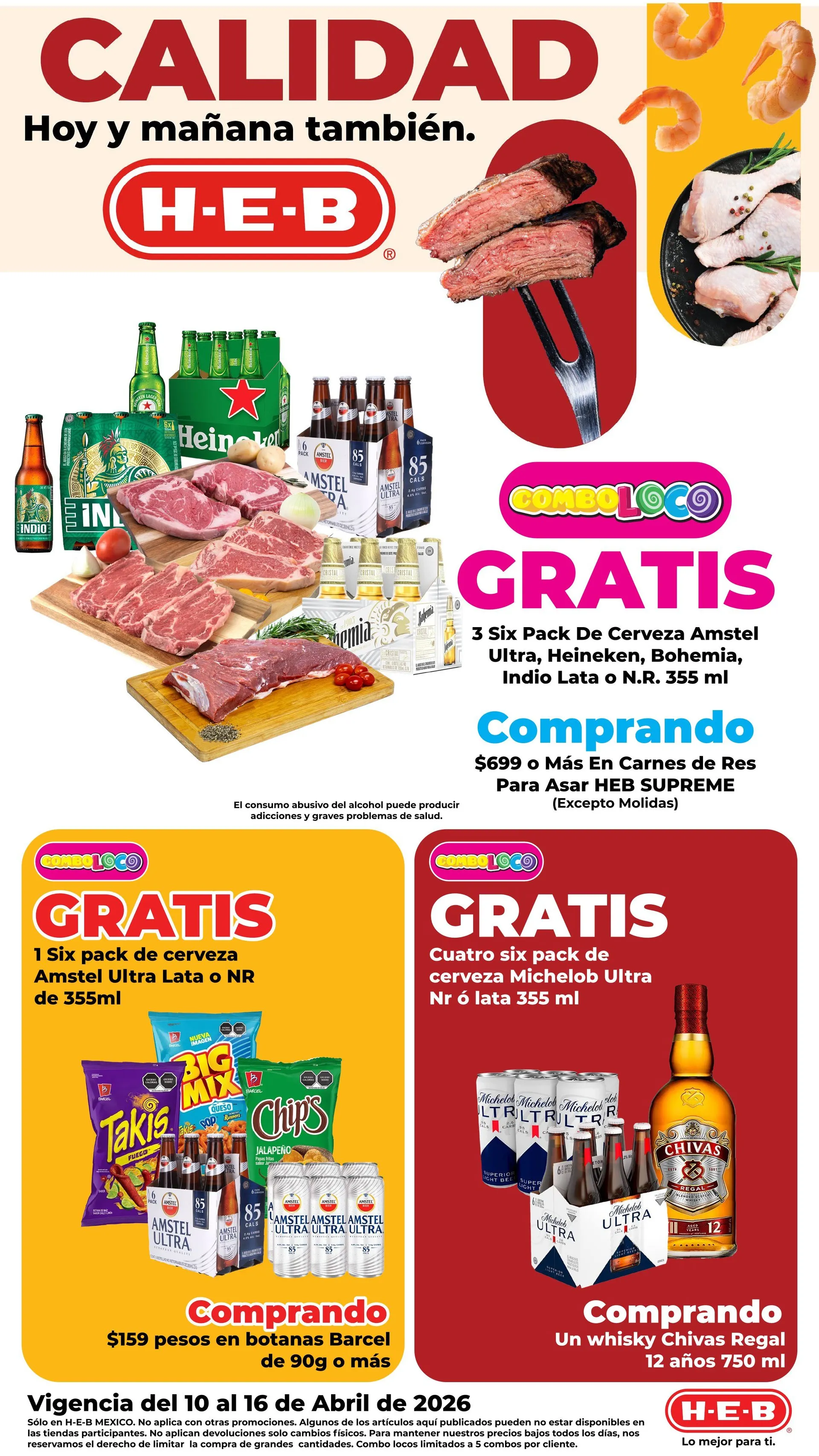 Catálogo de H-E-B Ofertas 10 de abril al 16 de abril 2026 - Pagina 