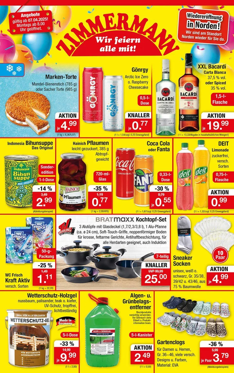 Zimmermann Prospekt von 7. April bis 12. April 2025 - Prospekt seite 1