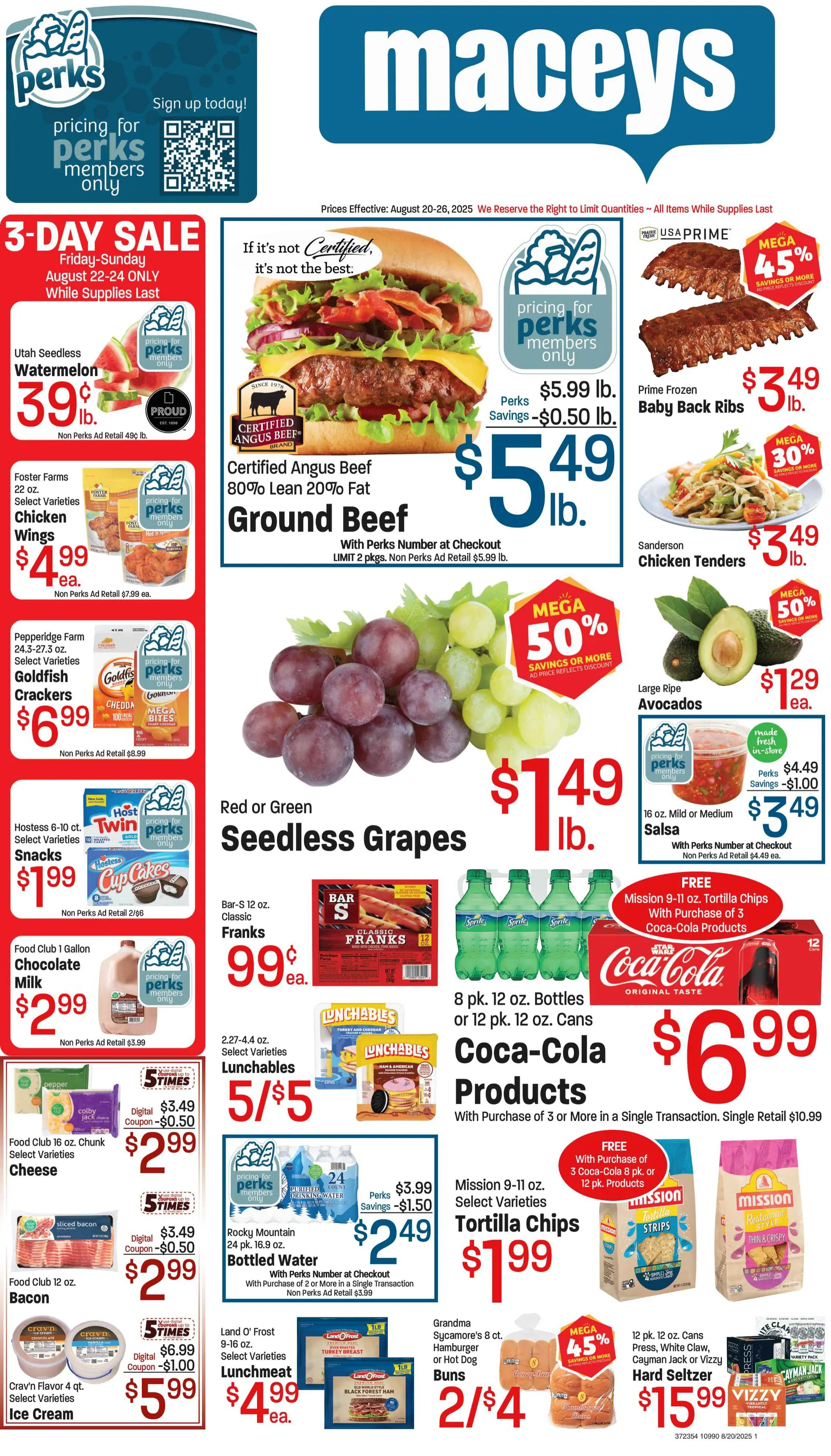 Weekly promotion Macey's Sales spanning from August 20 to August 26 2025 - Page for Catalogue 365