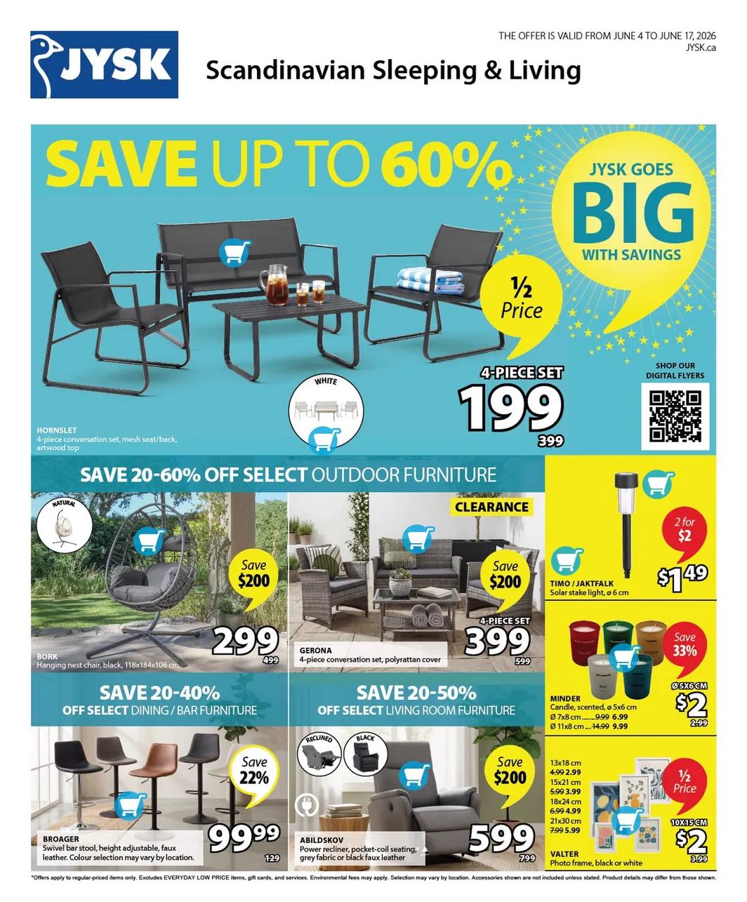  jysk Sales from June 4 to June 17 2026 - flyer page 