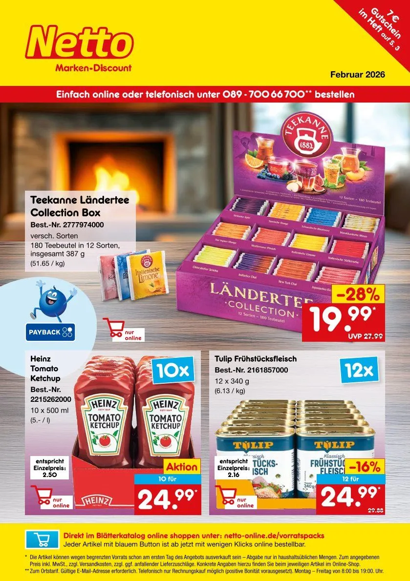 Netto Marken-Discount Angebote von 29. Januar bis 28. Februar 2026 - Prospekt seite 