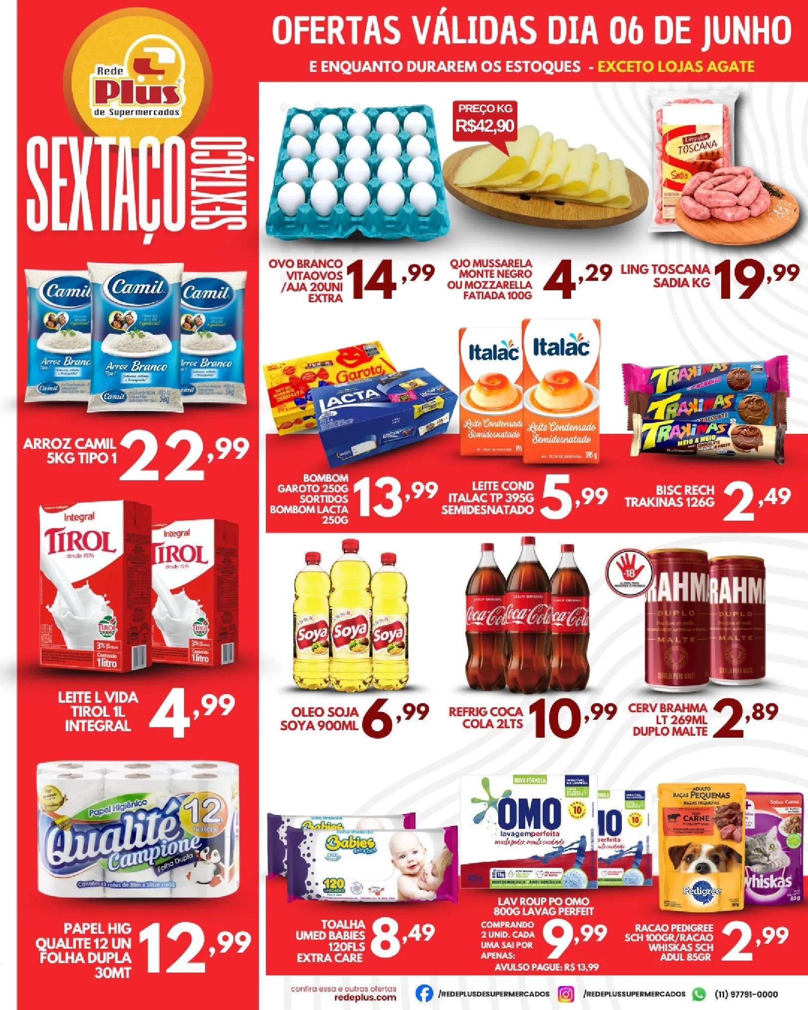 Encarte de Rede Plus Ofertas 6 de junho até 8 de junho 2025 - Pagina 1