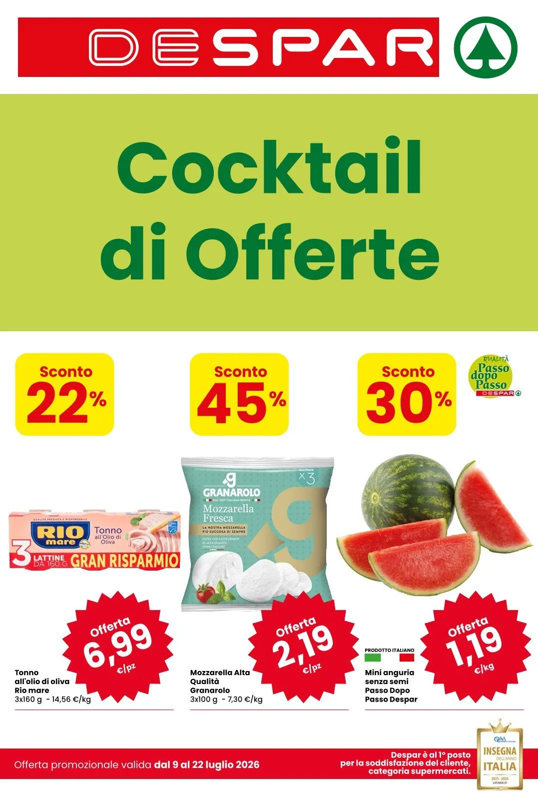 Interspar Volantino da 9 luglio a 22 luglio di 2026 - Pagina del volantino 