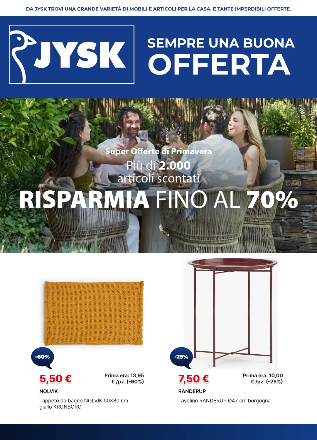  JYSK Volantino da 28 aprile a 18 maggio di 2026 - Pagina del volantino 