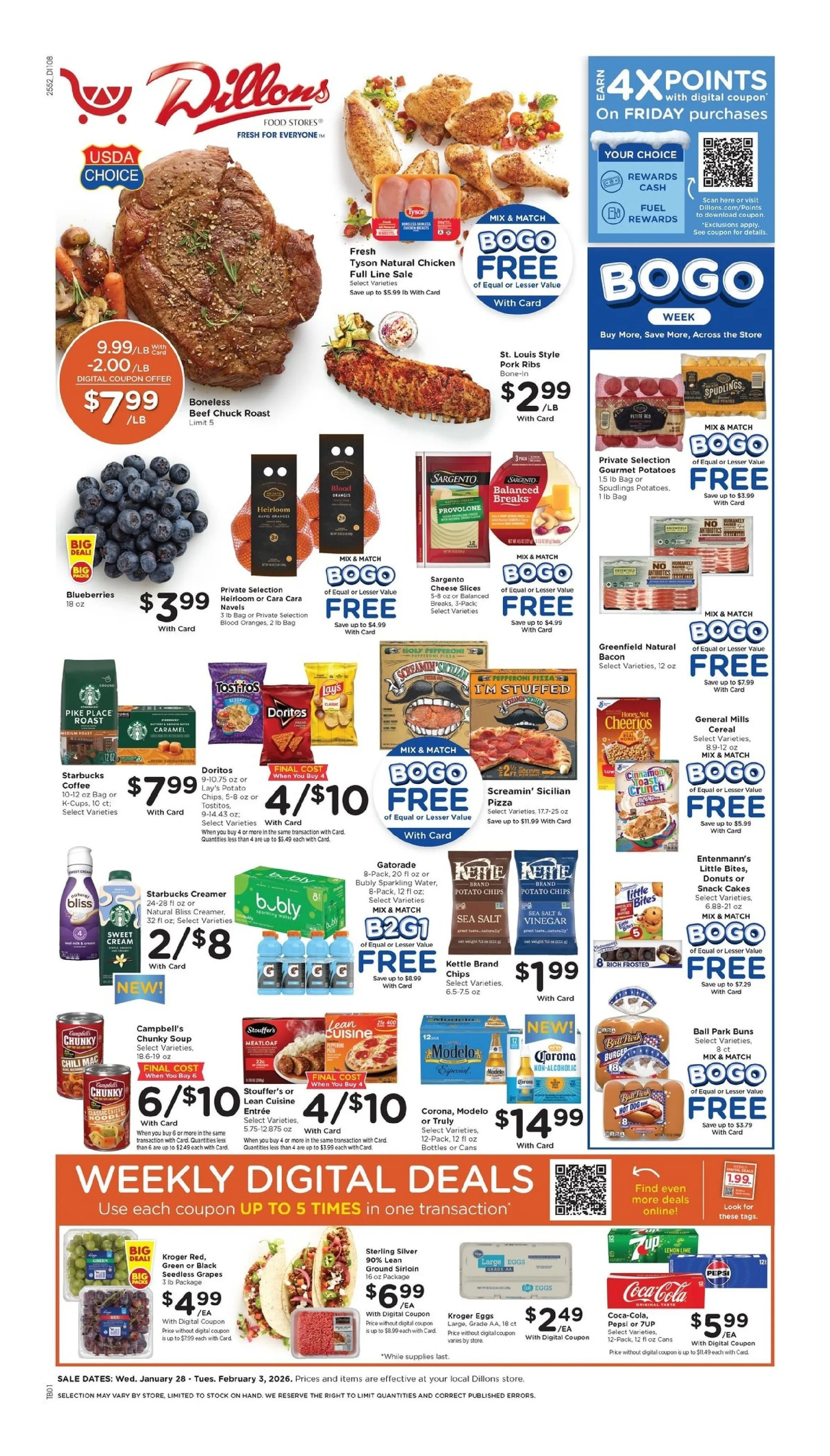 Weekly ad Dillons Sales from January 28 to February 3 2026 - Page