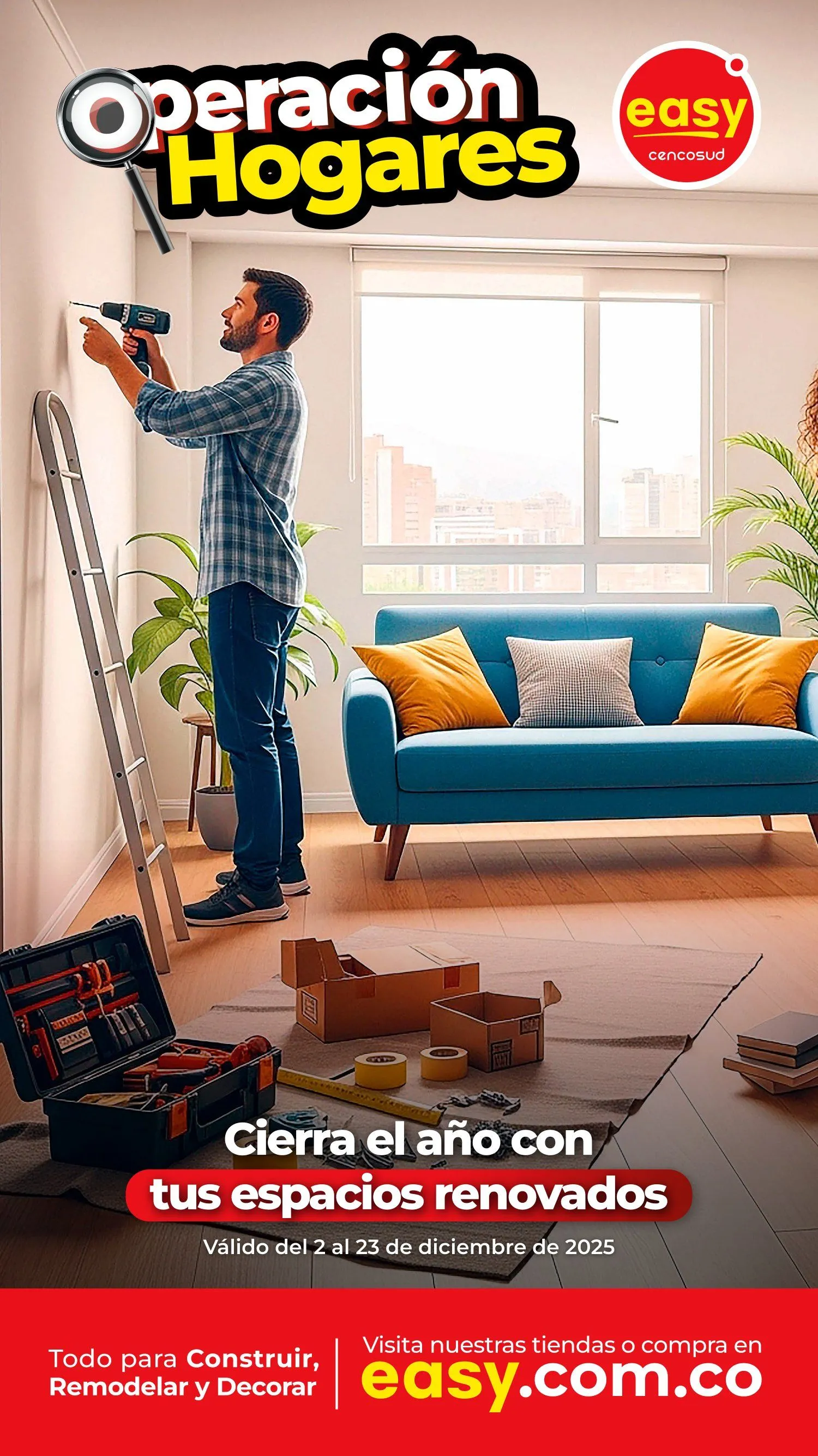 Catalogo de Easy Ofertas 2 de diciembre al 23 de diciembre 2025 - Pag 1