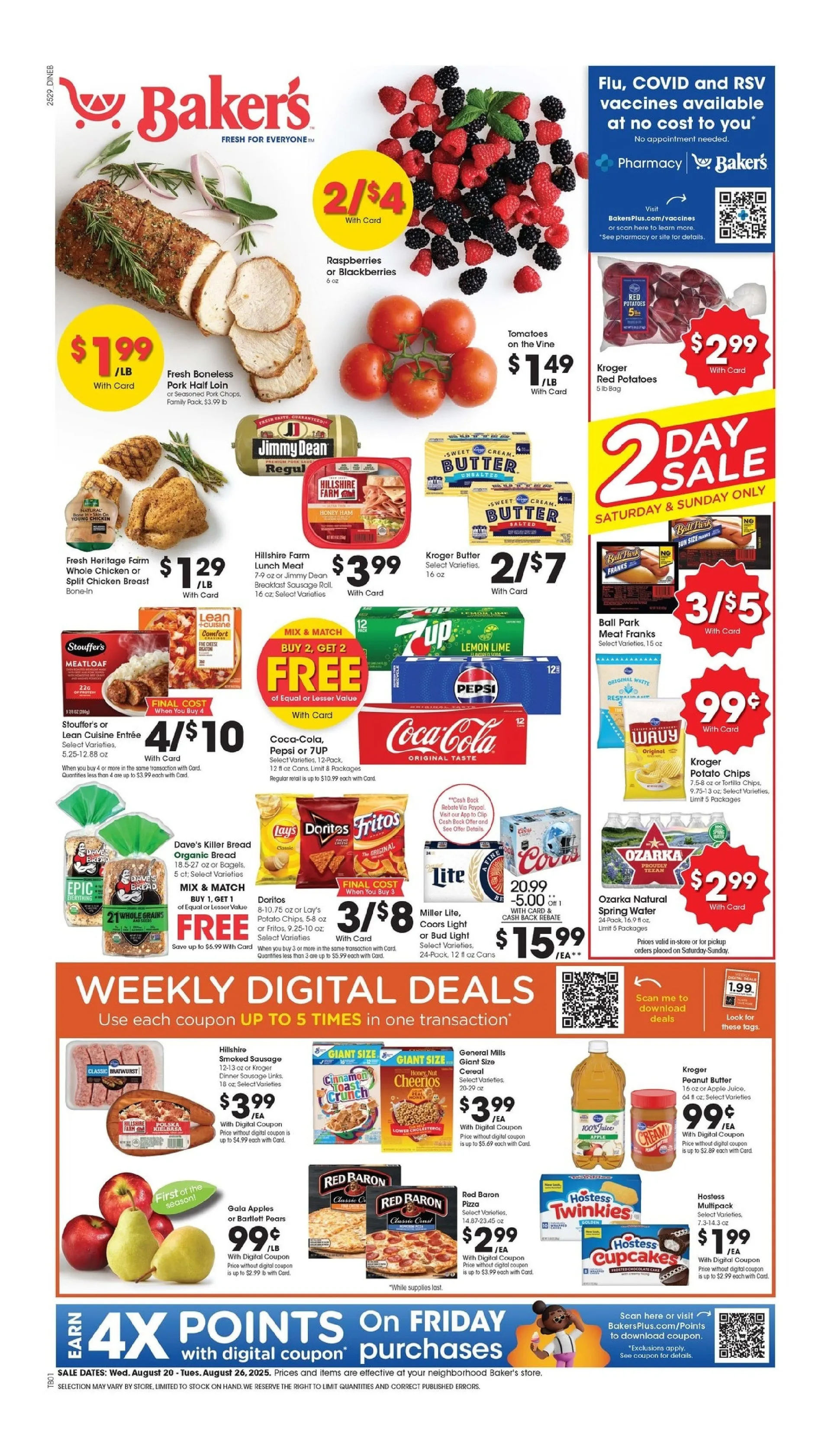 Weekly ad Baker's Sales from August 20 to August 26 2025 - Page