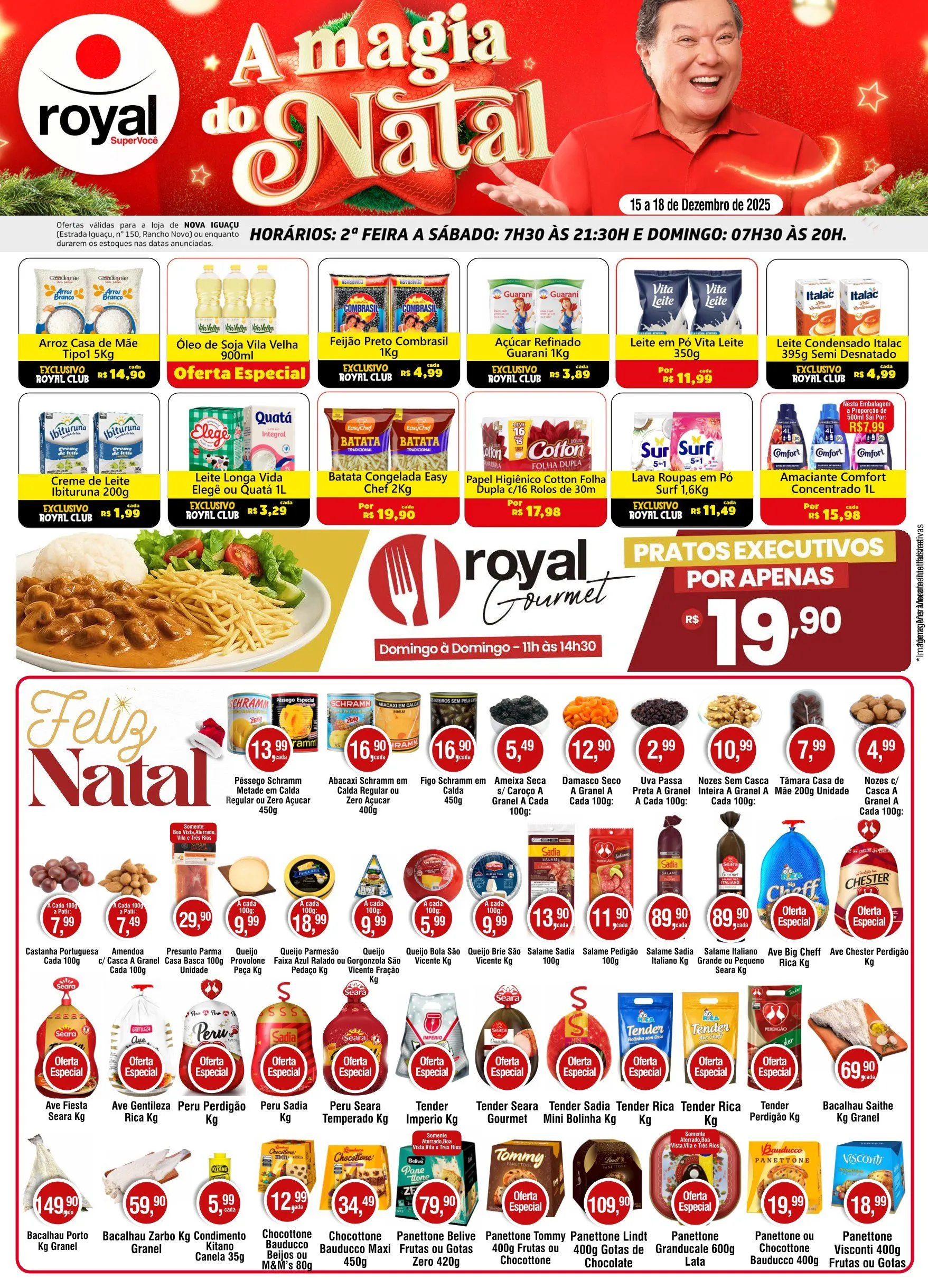 Encarte de Royal Ofertas 15 de dezembro até 18 de dezembro 2025 - Pagina 1