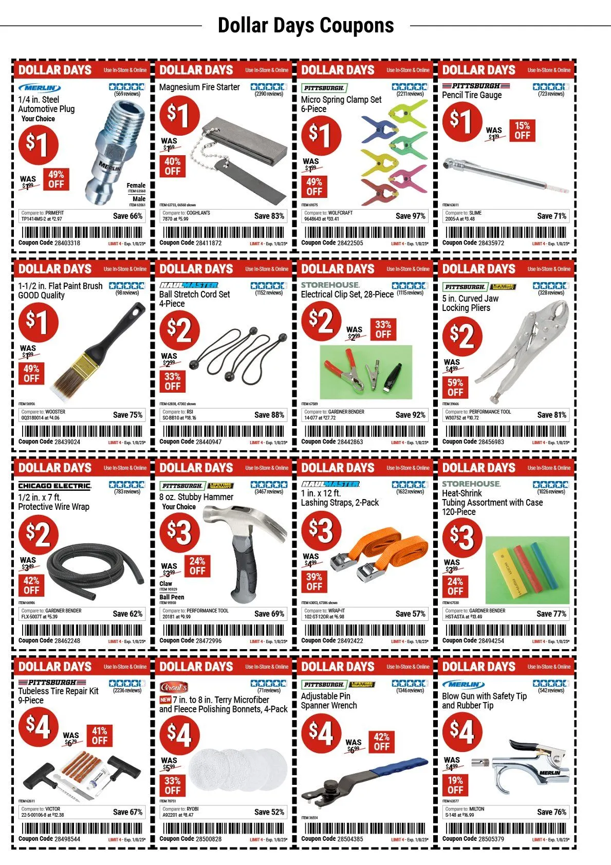 Weekly ad Great offer for all customers from December 26 to January 8 2025 - Page 1