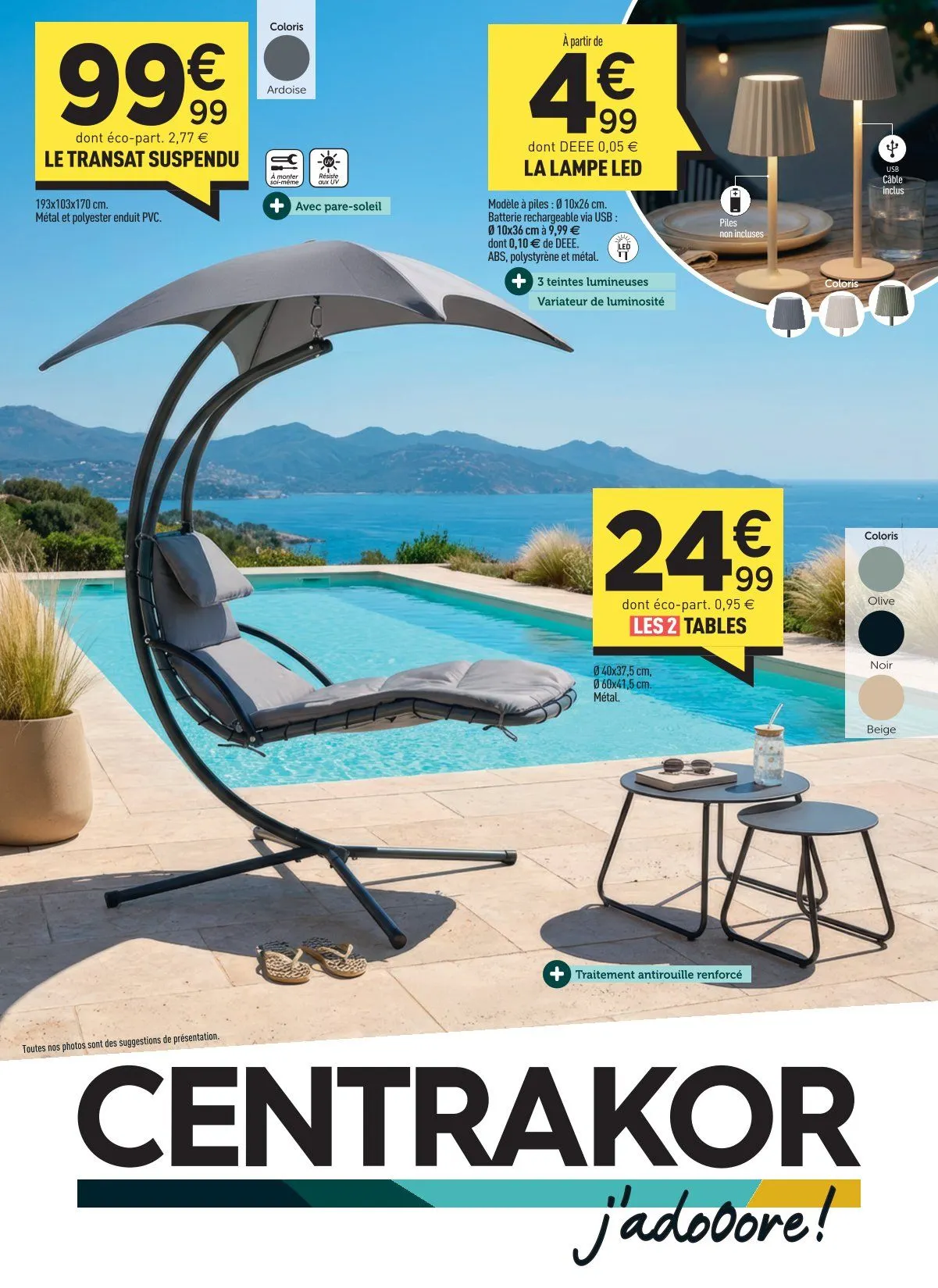 ARRIVÉE DES BEAUX JOURS du 11 mai au 24 mai 2026 - Catalogue page 1