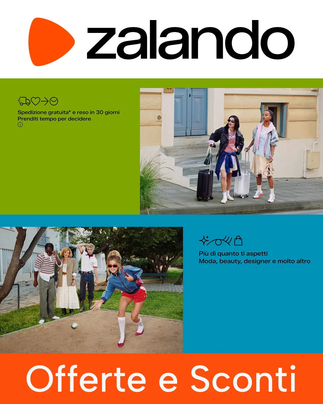 Zalando Volantino da 2 luglio a 16 luglio di 2026 - Pagina del volantino 1