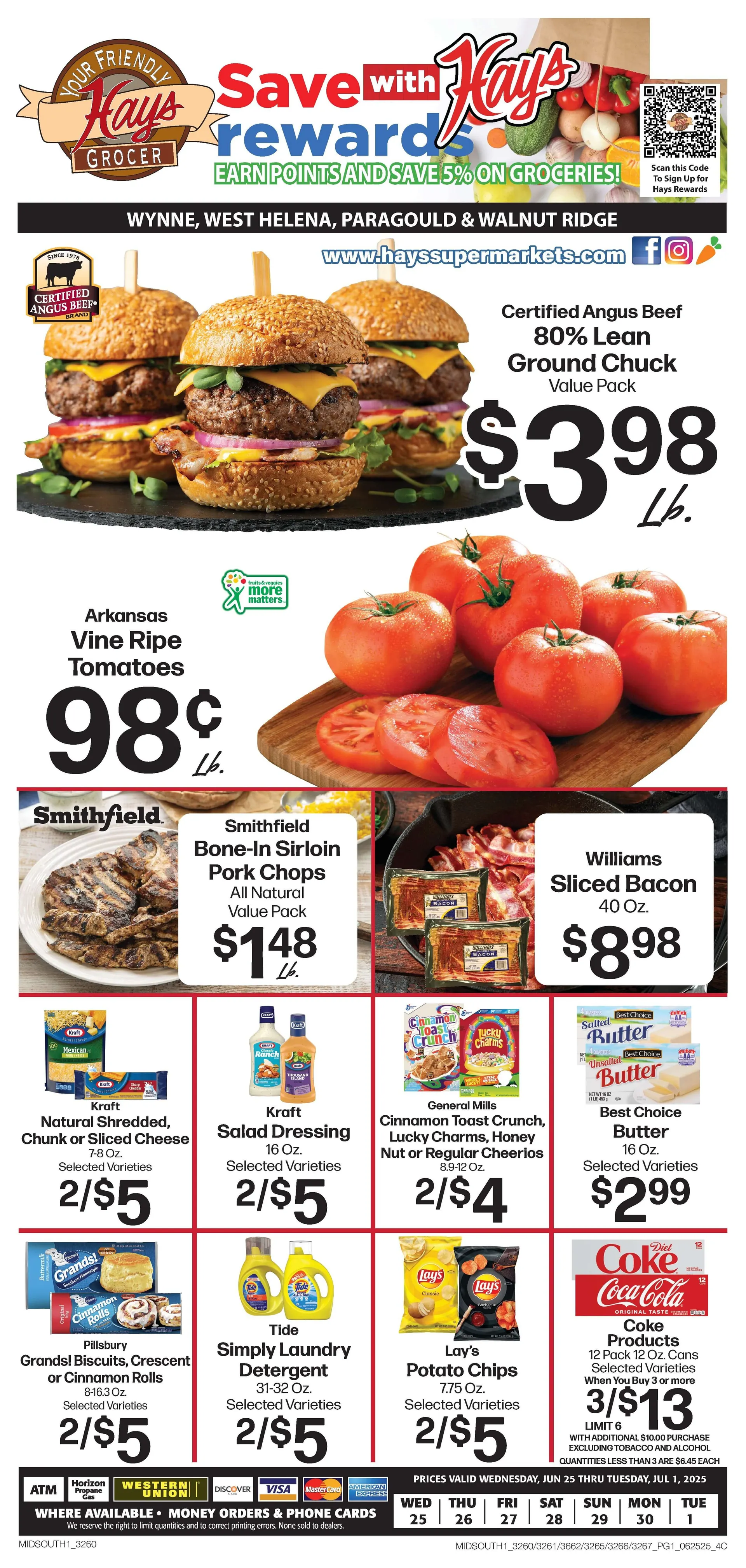 Weekly ad Hays Supermarket weekly ads from June 25 to July 1 2025 - Page 