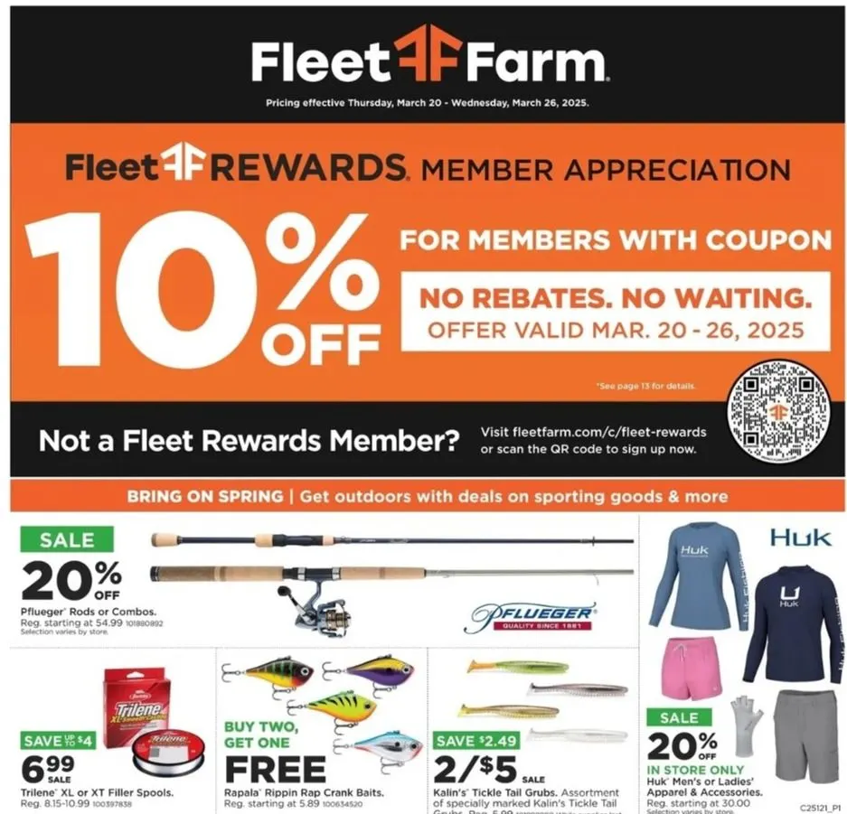 Weekly ad Fleet Farm Deals from March 20 to March 26 2025 - Page 1